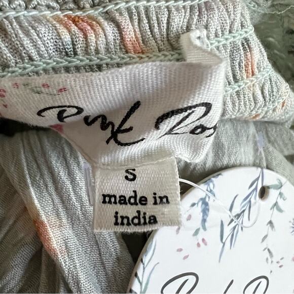 Pink Rose Maxi Dress NEW Women’s Small - Picture 3 of 11